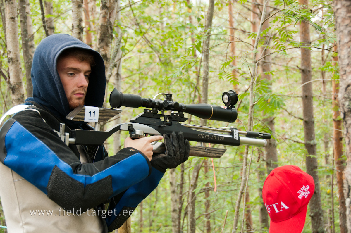 John Costello England Steyr LG100